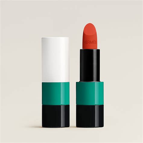 Rouge Hermès, Matte lipstick, Rouge Orange 